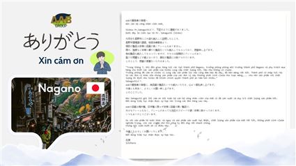 A MESSAGE OF GRATITUDE FROM AAB GROUP TO SINBOU COMPANY