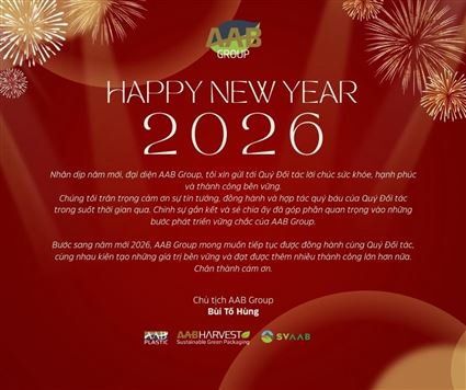 THÔNG ĐIỆP CHÚC MỪNG NĂM MỚI TỪ CHỦ TỊCH AAB GROUP